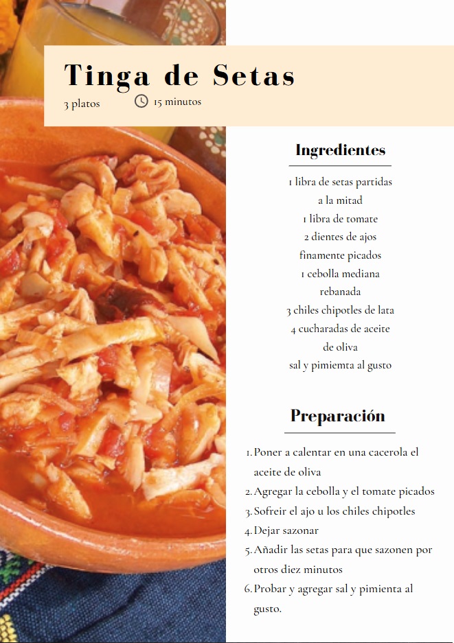 Tinga de Setas